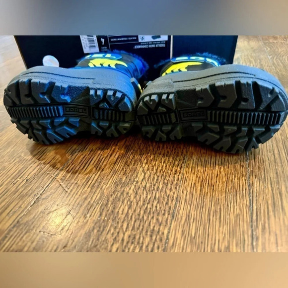 Sorel Toddler Commander Grip-Strap Fleece Snow Boots Size 4 - Picture 7 of 12